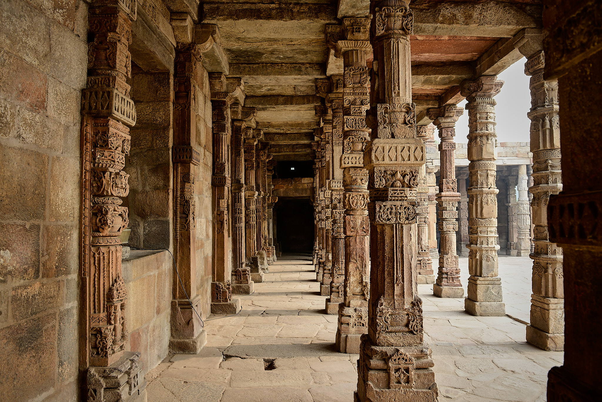 20140104 284 델리 쿠트브 미나르 (철 기둥)